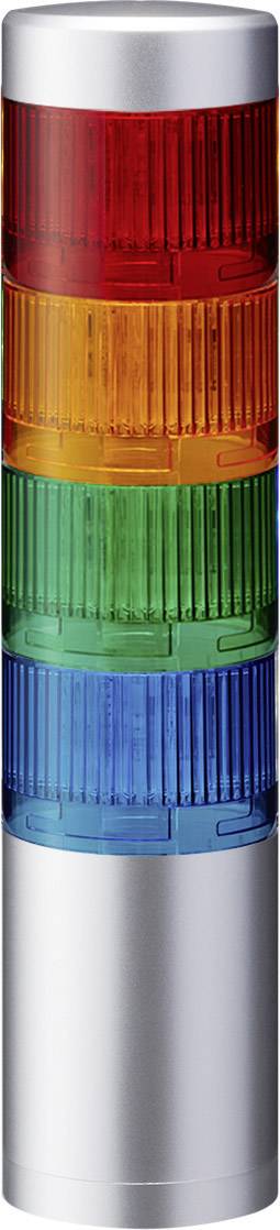 Patlite Signalsäule LR6-402WJNU-RYGB LED 4-farbig, Rot, Gelb, Grün, Blau 1St.