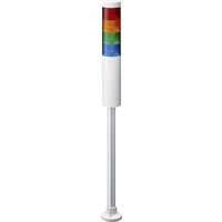 Patlite Signalsäule LR6-4M2PJNW-RYGB LED 4-farbig, Rot, Gelb, Grün, Blau 1St. Patlite Signalsäule LR6-4M2PJNW-RYGB LED 4-farbig, Rot, Gelb, Grün, Blau 1St.