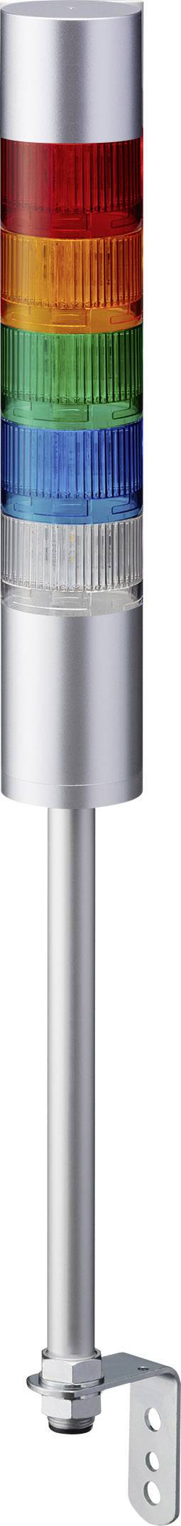 Patlite Signalsäule LR6-502LJBU-RYGBC LED 5-farbig, Rot, Gelb, Grün, Blau, Weiß 1St.