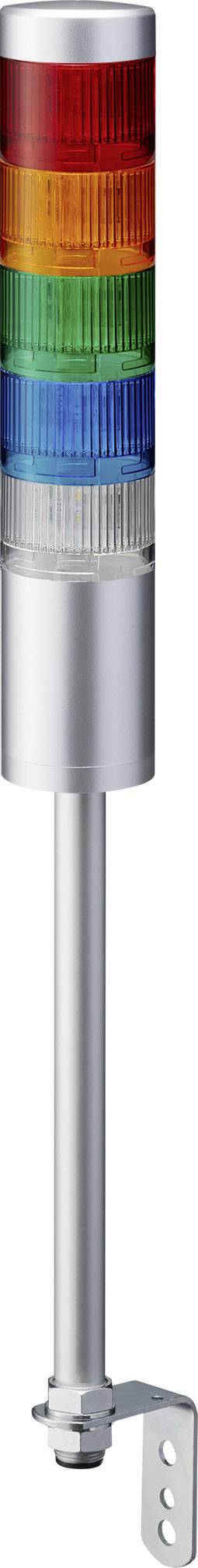 Patlite Signalsäule LR6-502LJNU-RYGBC LED 5-farbig, Rot, Gelb, Grün, Blau, Weiß 1St.