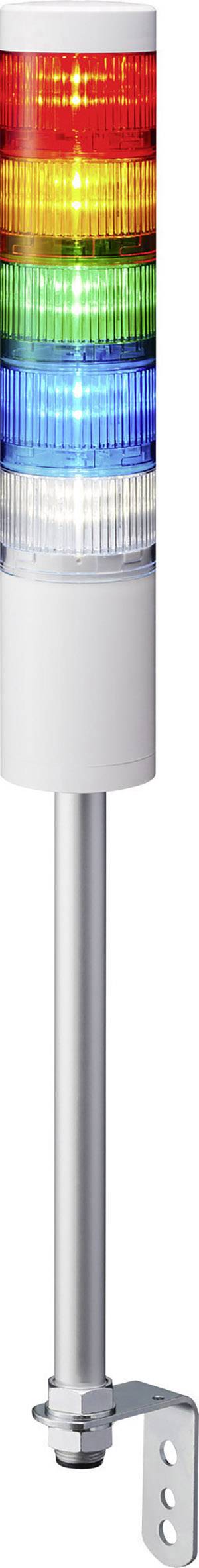 Patlite Signalsäule LR6-502LJNW-RYGBC LED 5-farbig, Rot, Gelb, Grün, Blau, Weiß 1St.