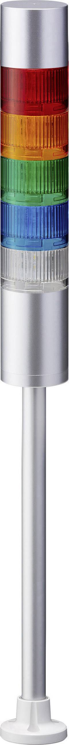Patlite Signalsäule LR6-502PJBU-RYGBC LED 5-farbig, Rot, Gelb, Grün, Blau, Weiß 1St.