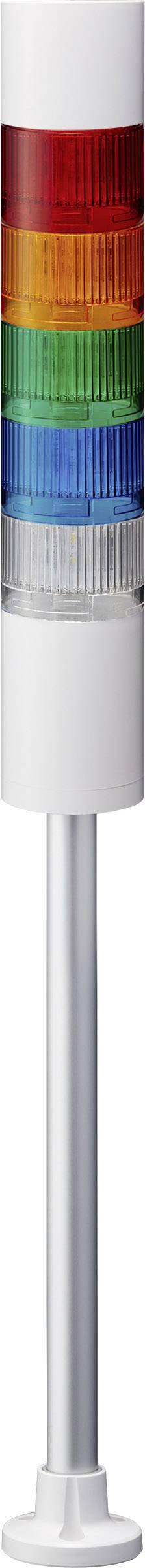 Patlite Signalsäule LR6-502PJBW-RYGBC LED 5-farbig, Rot, Gelb, Grün, Blau, Weiß 1St.