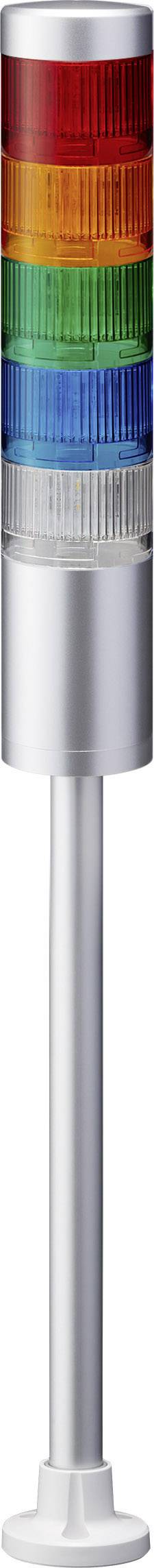 Patlite Signalsäule LR6-502PJNU-RYGBC LED 5-farbig, Rot, Gelb, Grün, Blau, Weiß 1St.