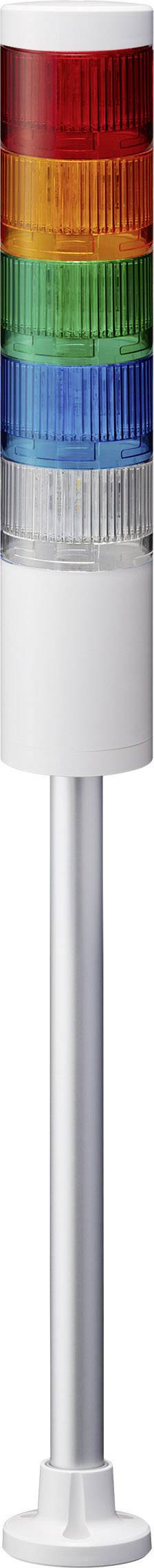 Patlite Signalsäule LR6-502PJNW-RYGBC LED 5-farbig, Rot, Gelb, Grün, Blau, Weiß 1St.