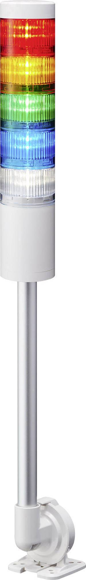 Patlite Signalsäule LR6-502QJNW-RYGBC LED 5-farbig, Rot, Gelb, Grün, Blau, Weiß 1St.