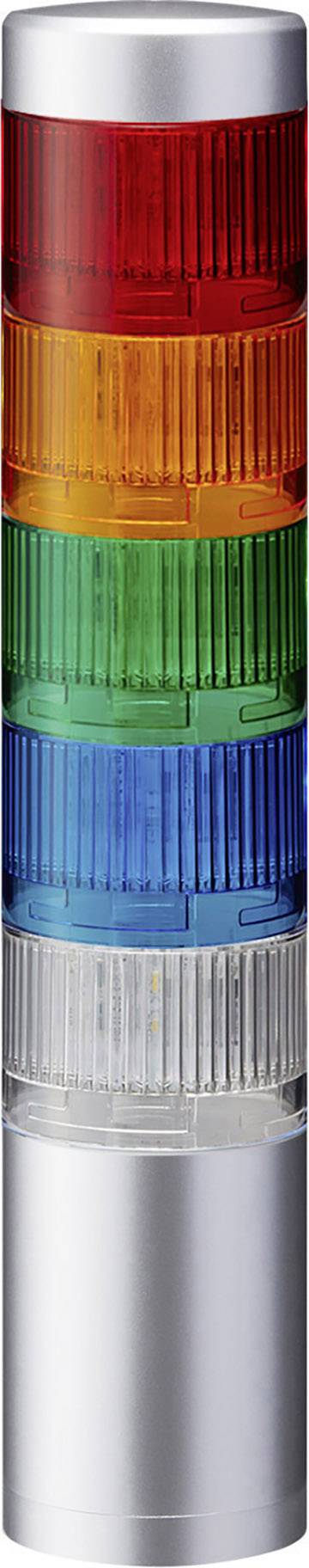 Patlite Signalsäule LR6-502WJNU-RYGBC LED 5-farbig, Rot, Gelb, Grün, Blau, Weiß 1St.