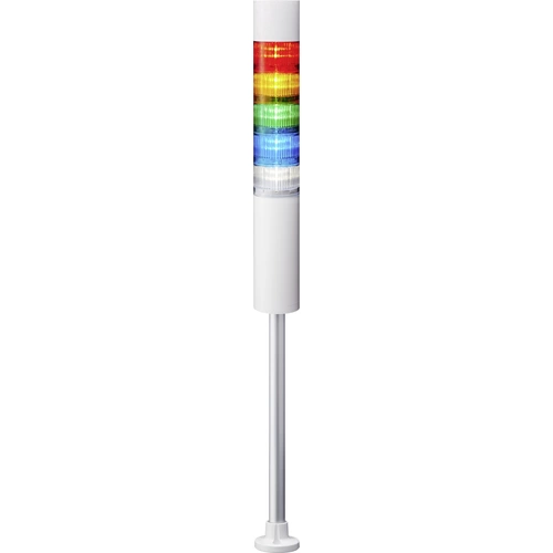 Patlite Signalsäule LR6-5M2PJBW-RYGBC LED 5-farbig, Rot, Gelb, Grün, Blau, Weiß 1St. Patlite Signalsäule LR6-5M2PJBW-RYGBC LED 5-farbig, Rot, Gelb, Grün, Blau, Weiß 1St.