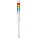Patlite Signalsäule LR6-5M2PJBW-RYGBC LED 5-farbig, Rot, Gelb, Grün, Blau, Weiß 1St. Patlite Signalsäule LR6-5M2PJBW-RYGBC LED 5-farbig, Rot, Gelb, Grün, Blau, Weiß 1St.