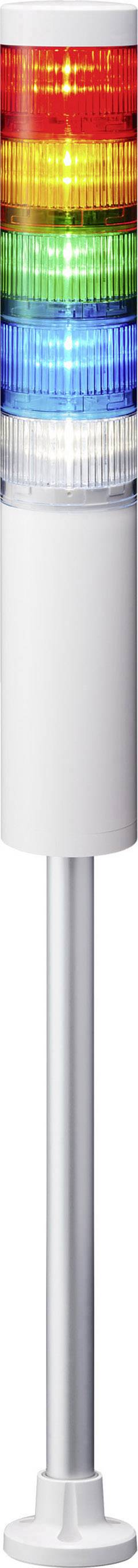 Patlite Signalsäule LR6-5M2PJNW-RYGBC LED 5-farbig, Rot, Gelb, Grün, Blau, Weiß 1St.