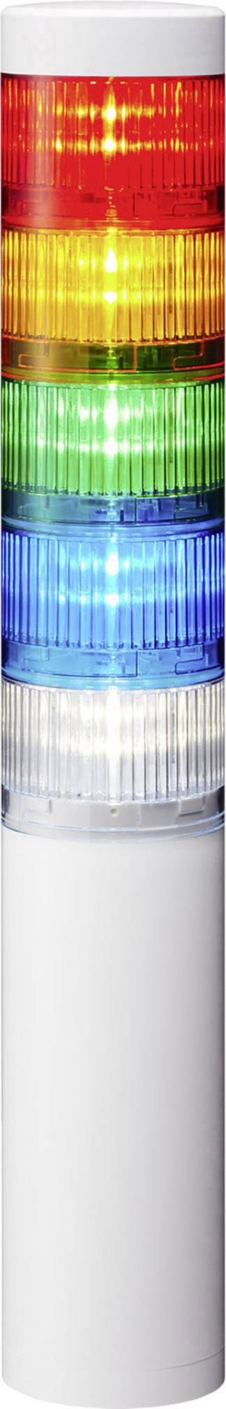 Patlite Signalsäule LR6-5M2WJNW-RYGBC LED 5-farbig, Rot, Gelb, Grün, Blau, Weiß 1St.