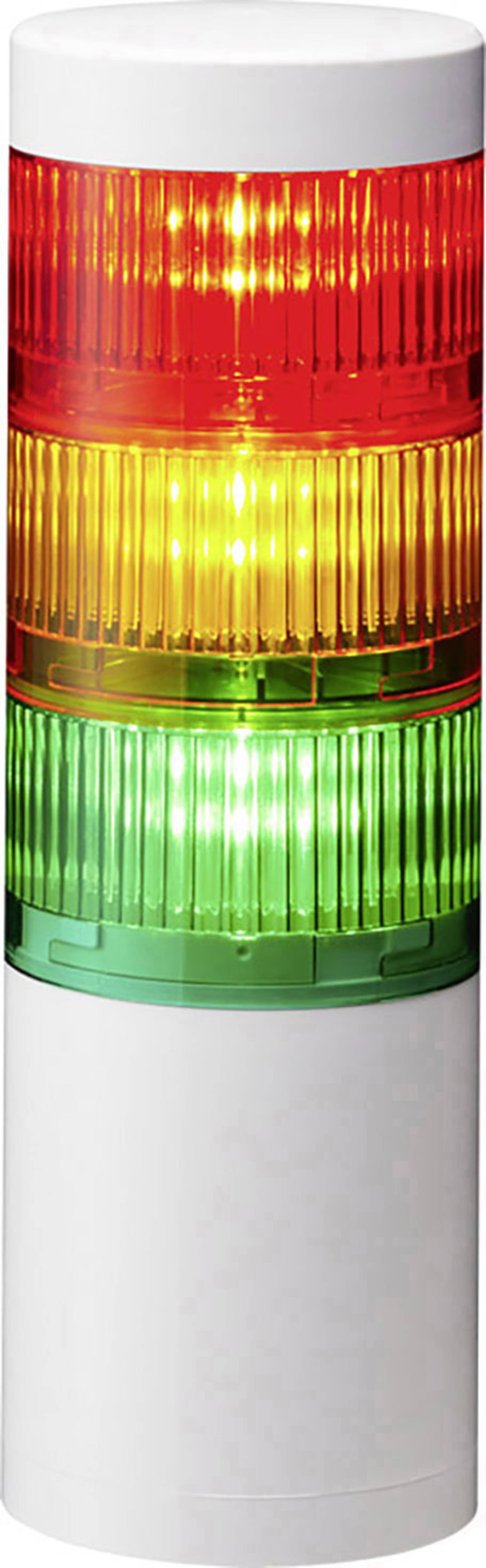 Patlite Signalsäule LR7-302WJNW-RYG LED 3-farbig, Rot, Gelb, Grün 1St ...