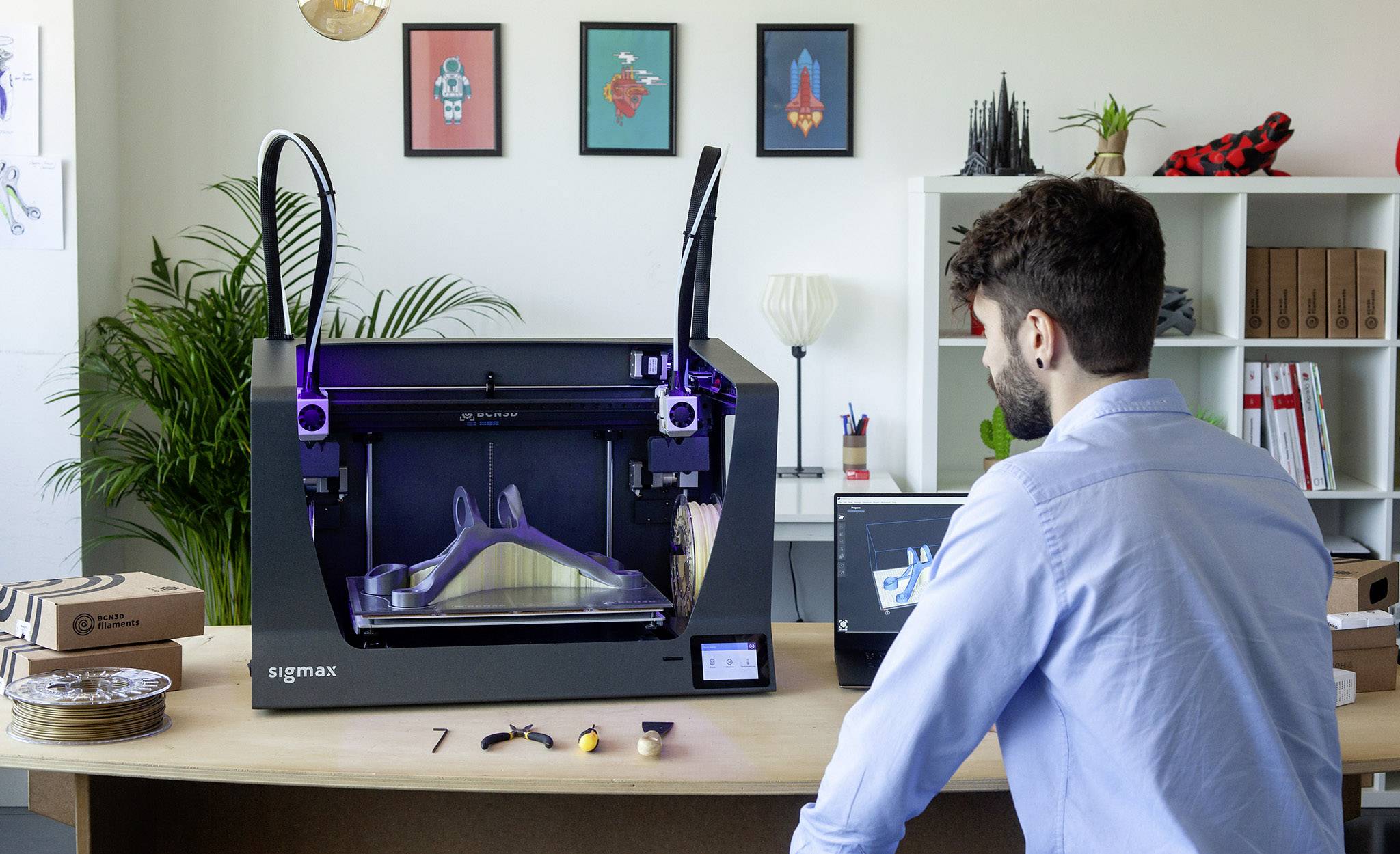 BCN3D Sigmax R19 3D Drucker Open Source