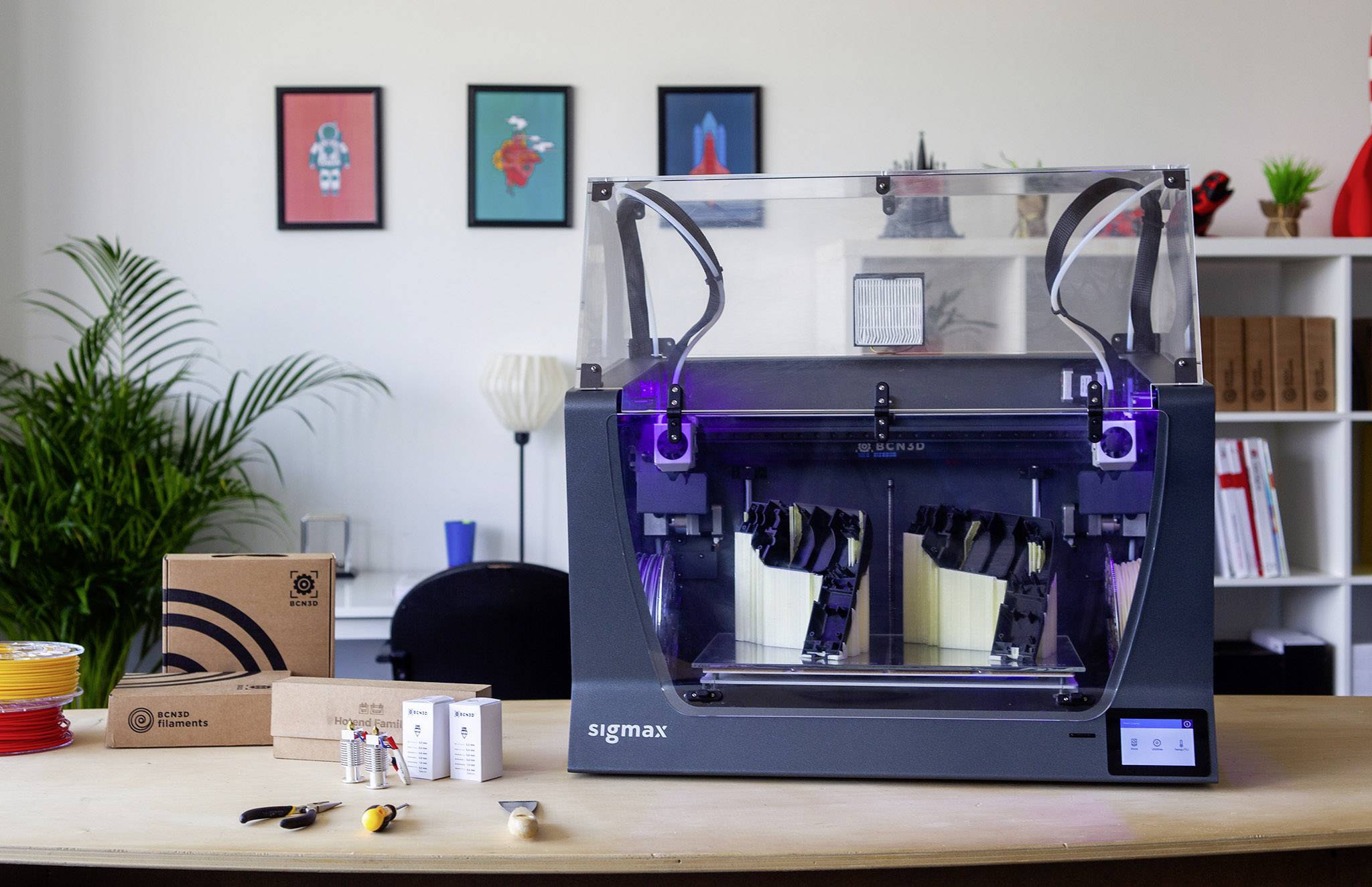 BCN3D Sigmax R19 3D Drucker Open Source