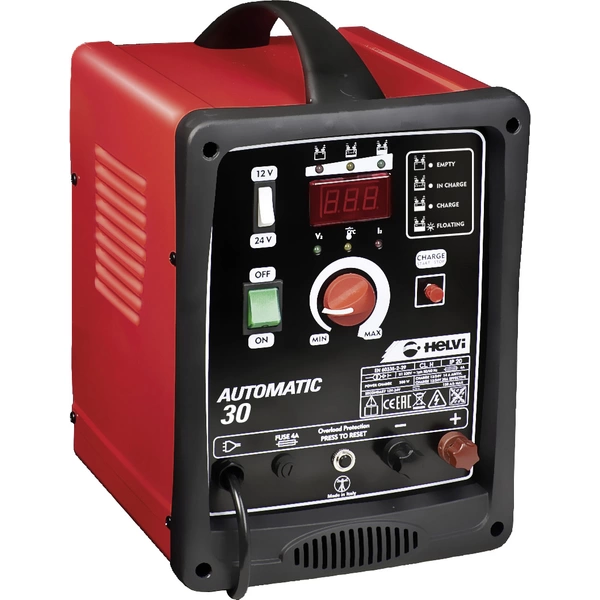 Helvi 77232 Kfz-Ladegerät 12 V, 24V 30A Helvi 77232 Kfz-Ladegerät 12 V, 24V 30A