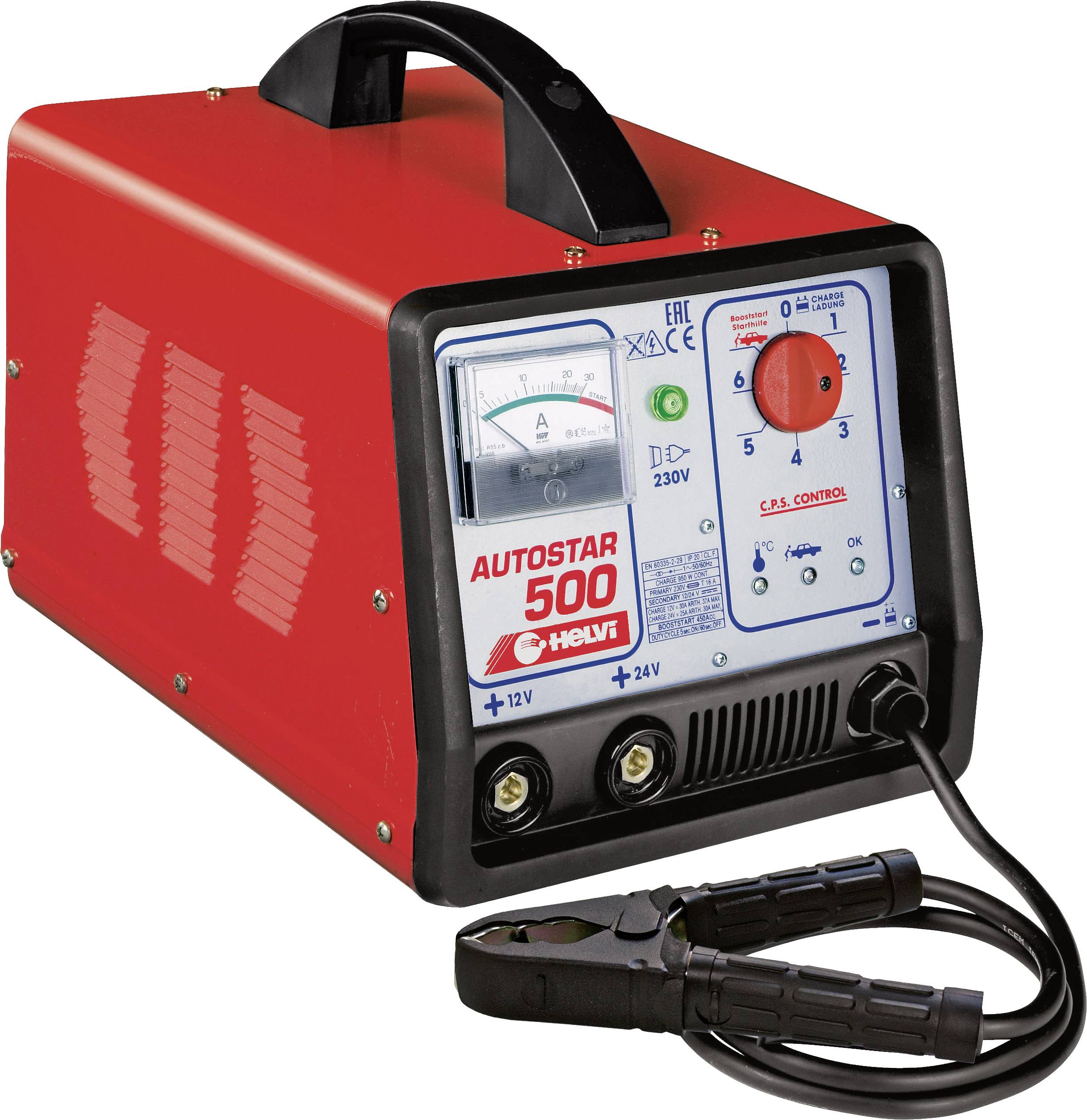 Helvi Autostar 500 77221 Kfz-Ladegerät 12 V, 24V 36A