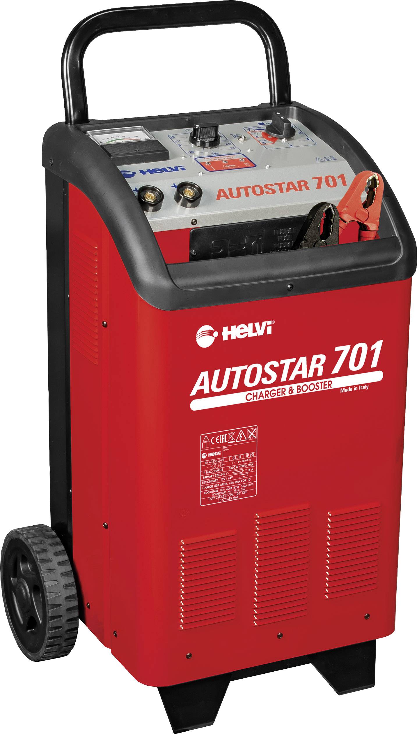 Helvi Autostar 701 77222 Kfz-Ladegerät 12 V, 24V 50A