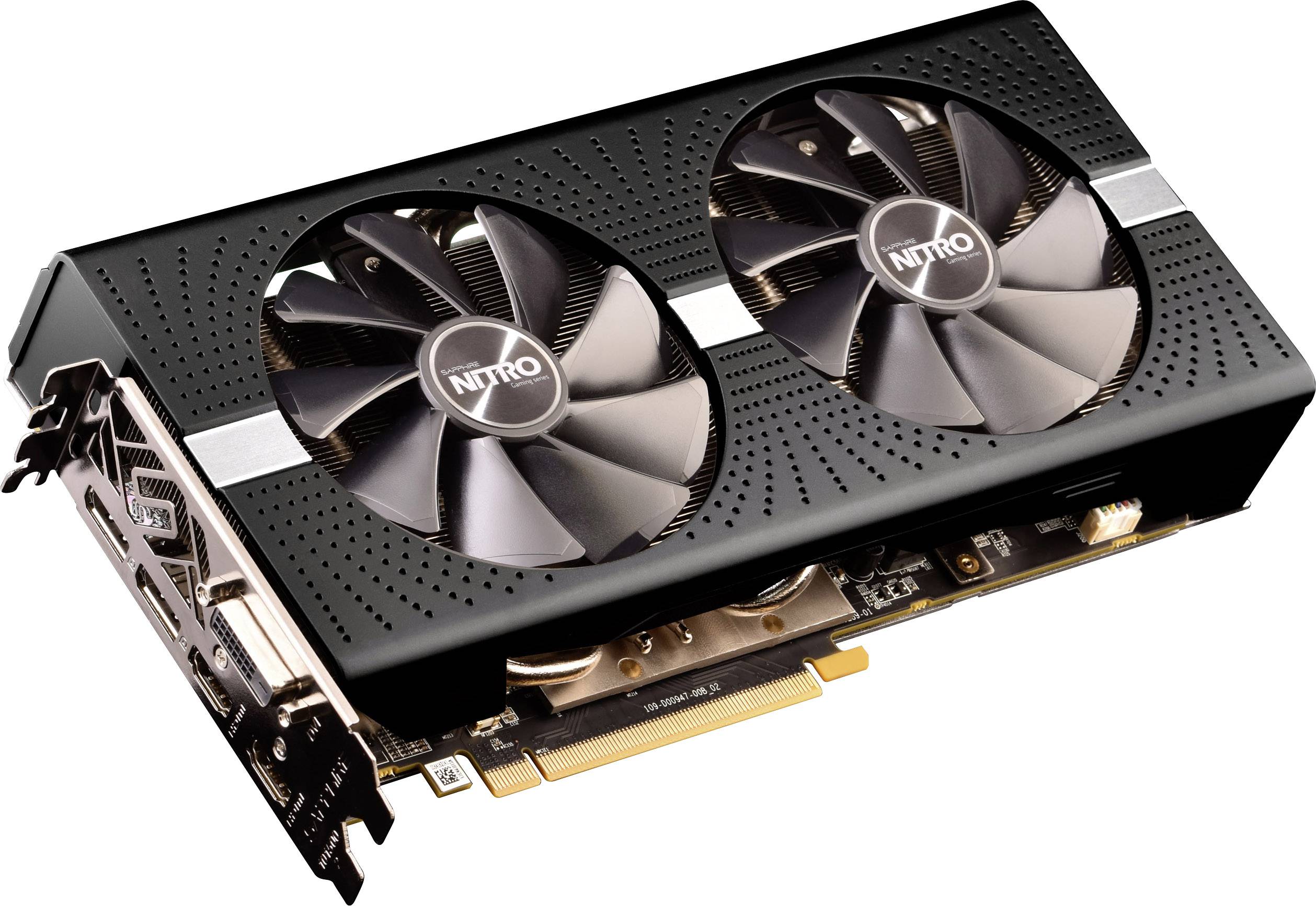 Sapphire Grafikkarte AMD Radeon RX 590 Nitro+ 8 GB GDDR5-RAM PCIe x16 HDMI™, DisplayPort, DVI