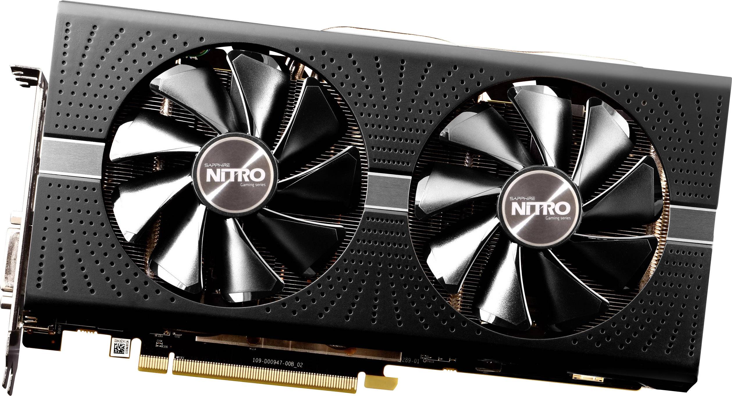 Sapphire Grafikkarte AMD Radeon RX 590 Nitro+ 8 GB GDDR5-RAM PCIe x16 HDMI™, DisplayPort, DVI