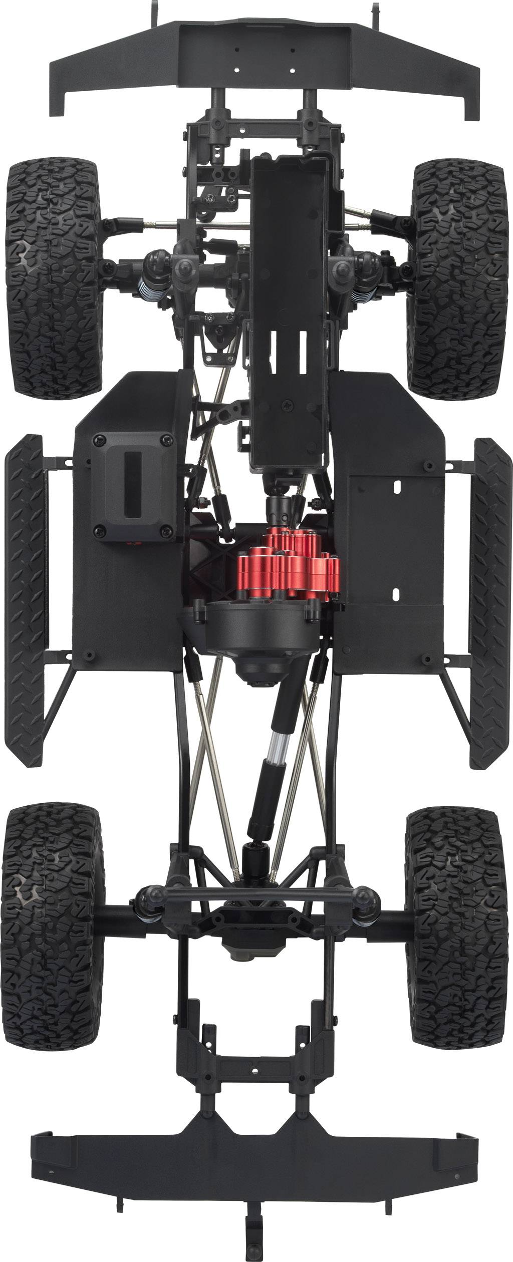 Reely Free Men  1:10 RC Modellauto Elektro Crawler Allradantrieb (4WD) Steck-Bausatz