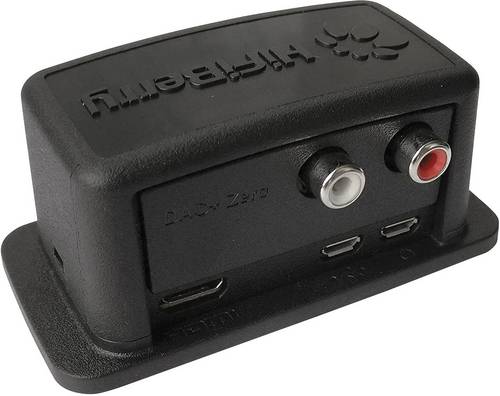 HiFiBerry DAC+ Zero Case SBC-Gehäuse Passend für (Entwicklungskits): Raspberry Pi® Schwarz