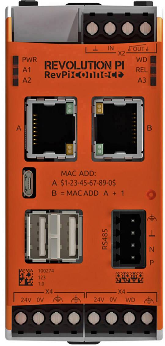 Kunbus RevPi Connect PR100274 SPS-Erweiterungsmodul 24V