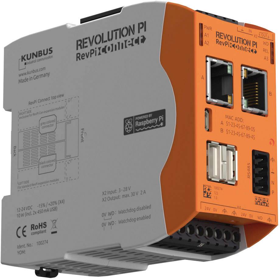 Kunbus RevPi Connect PR100274 SPS-Erweiterungsmodul 24V