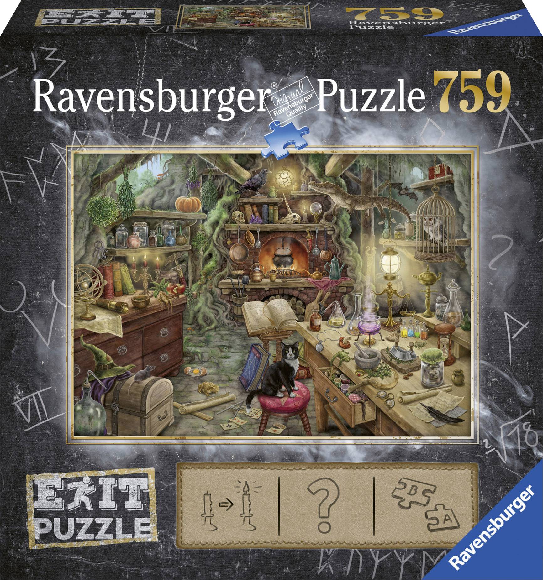 Ravensburger Puzzle - EXIT Hexenküche - 759 Teile 199525 EXIT Hexenküche - 759 Teile 1 St.