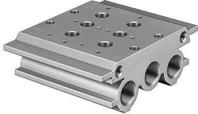 FESTO Anschlussblock 15861 PRS-1/4-2-B