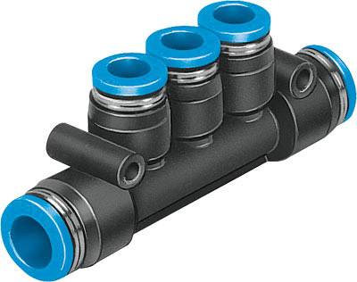 FESTO Verteiler 153203 QST3-6-4 Rohr-Ø: 6mm 1St.