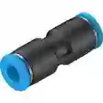 FESTO Gerade-Verbinder 130687 QS-6-100 Rohr-Ø: 6mm FESTO Gerade-Verbinder 130687 QS-6-100 Rohr-Ø: 6mm