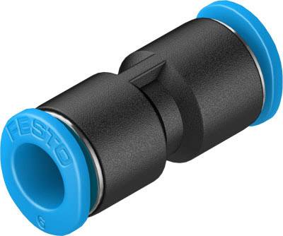 FESTO Gerade-Verbinder 130759 QSM-6-100 Rohr-Ø: 6mm 1St.