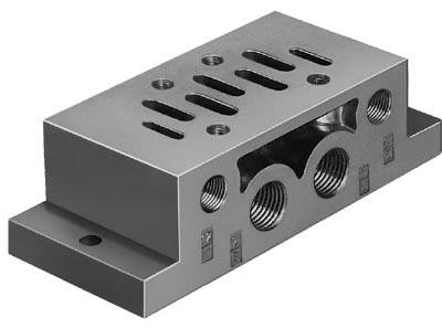 FESTO Anschlussplatte 11310 NAS-3/8-2A-ISO 1 St.