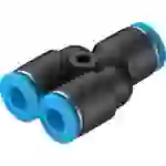 FESTO Y-Verbinder 130808 QSY-6-100 Rohr-Ø: 6mm 1St. FESTO Y-Verbinder 130808 QSY-6-100 Rohr-Ø: 6mm 1St.