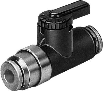 FESTO QH-QS-6 153484 Standard-Kugelhahn -1 bis 10 bar 1St.