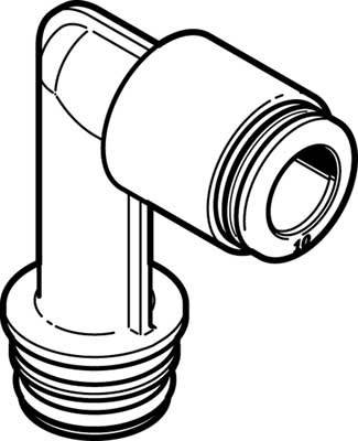 FESTO Winkelverbinder 132864 QSPLLKG20-10 1St.