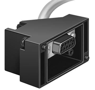 FESTO Anschlussleitung 18579 KMP3-9P-08-10 1St.