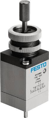 FESTO H-4/3-M5 Tasthebelventil 0 bis 8 bar 1St.