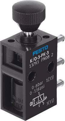 FESTO K/O-3-PK-3 Tasterventil 0 bis 8 bar 1St.