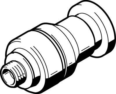 FESTO Steckverschraubung 132329 CRQS-M5-6-I 1St.