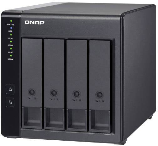 QNAP TR-004 - Festplatten-Array - 0 TB - 4 Schächte (SATA-300)