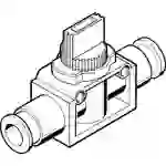 FESTO Absperrventil 153476 HE-3-QS-8 -0.95 bis 10 bar 1St. FESTO Absperrventil 153476 HE-3-QS-8 -0.95 bis 10 bar 1St.