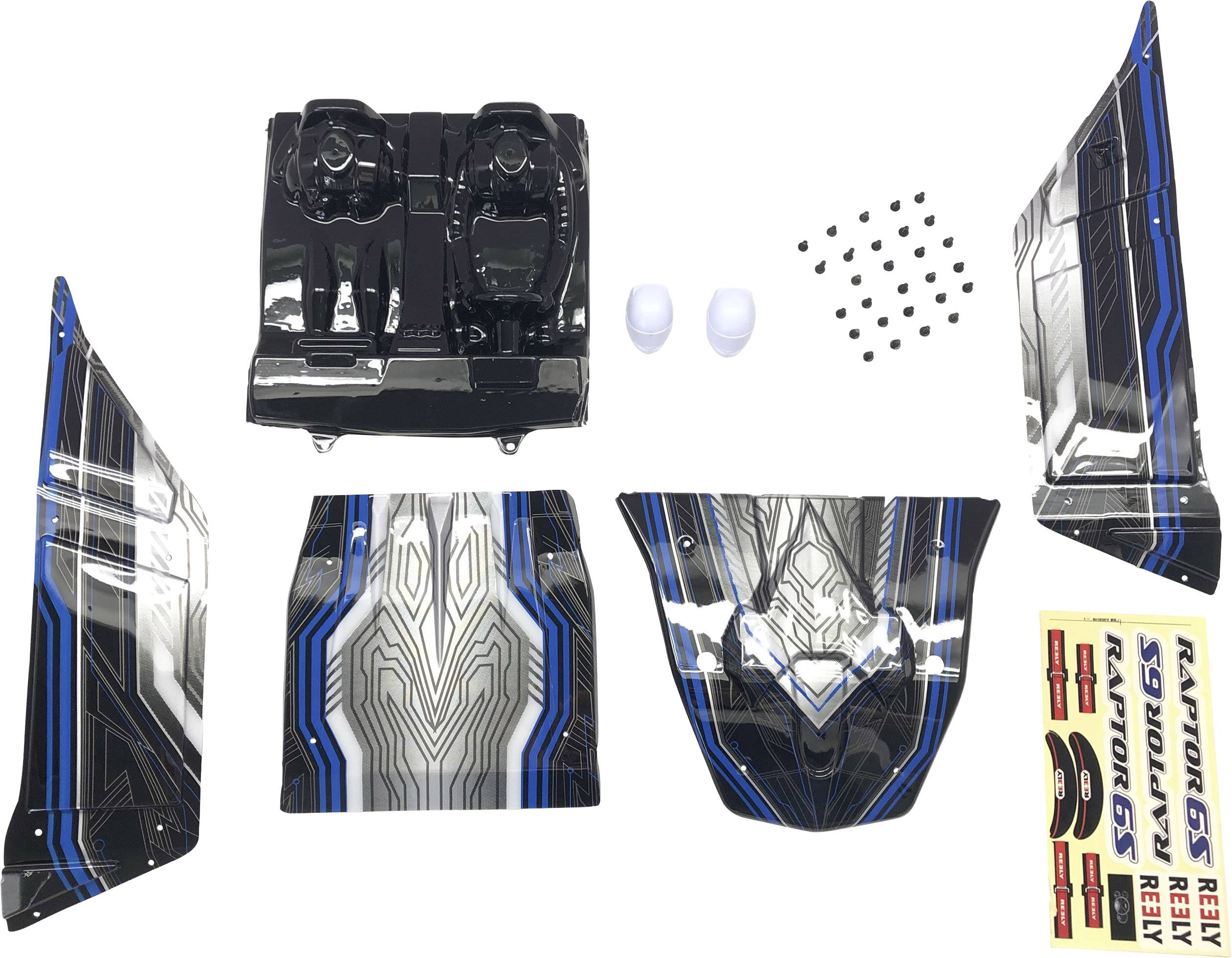 Reely RE-5690553 Ersatzteil Karosserie und Dekor Raptor 6S