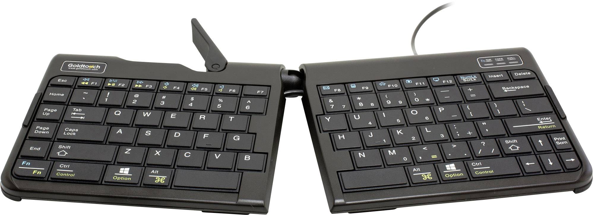 BakkerElkhuizen Tastatur Goldtouch Travel Go2 DE-Layout retail
