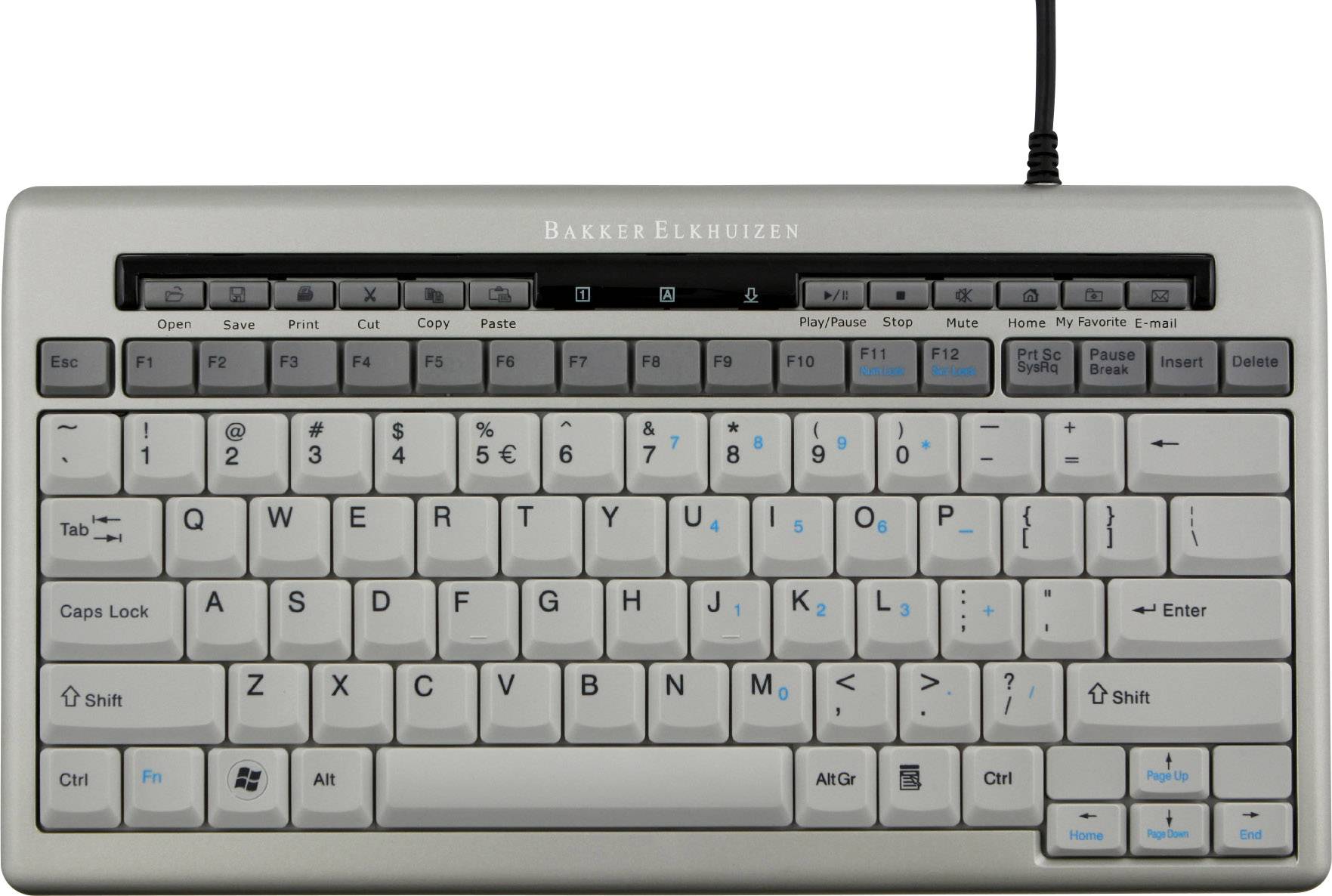 Bakker Elkhuizen S-board 840 - Tastatur - USB
