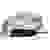 BakkerElkhuizen GripMouse Ergonomische Maus USB Optisch Silber-Schwarz 3 Tasten 1200 dpi Ergonomisch, Extragroße Tasten