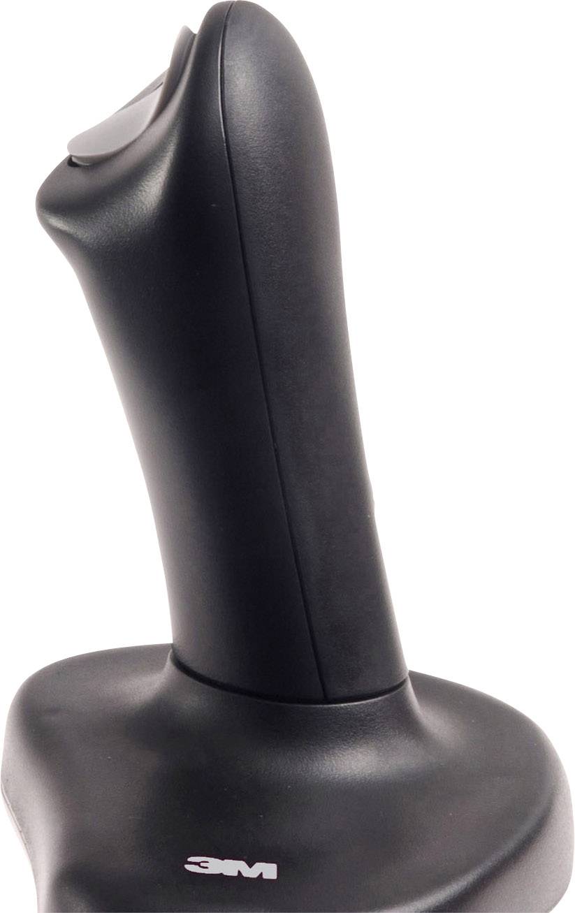 BakkerElkhuizen 3M Anir Large Maus Funk Optisch Schwarz 3 800 dpi Ergonomisch