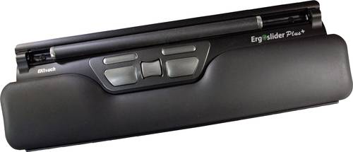 BakkerElkhuizen Ergoslider Plus Central USB Maus Ergonomisch, Handballenauflage, Maustasten Schwarz