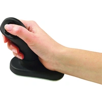 BakkerElkhuizen 3M Anir Medium/Small Funk Maus Optisch Ergonomisch Schwarz BakkerElkhuizen 3M Anir Medium/Small Funk Maus Optisch Ergonomisch Schwarz