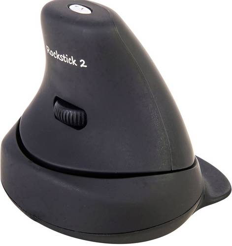 BakkerElkhuizen Rockstick2 Medium/Small Funk Ergonomische Maus Optisch Ergonomisch Schwarz